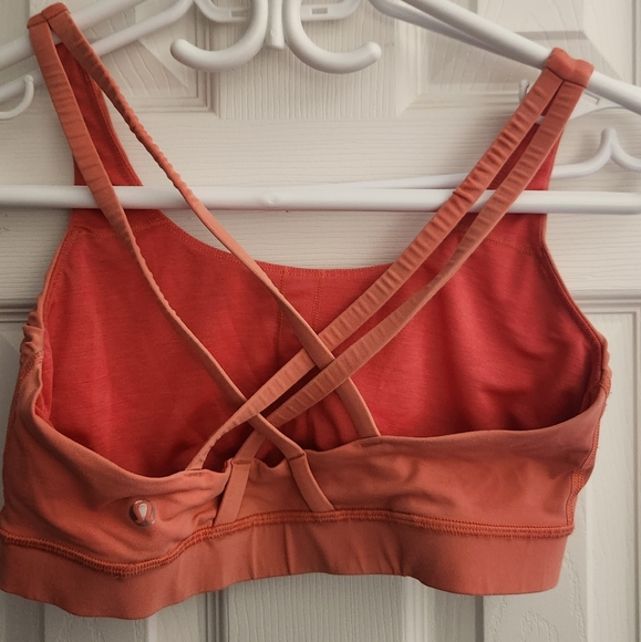 (6) Pink Lululemon energy bra - Picture 2 of 4